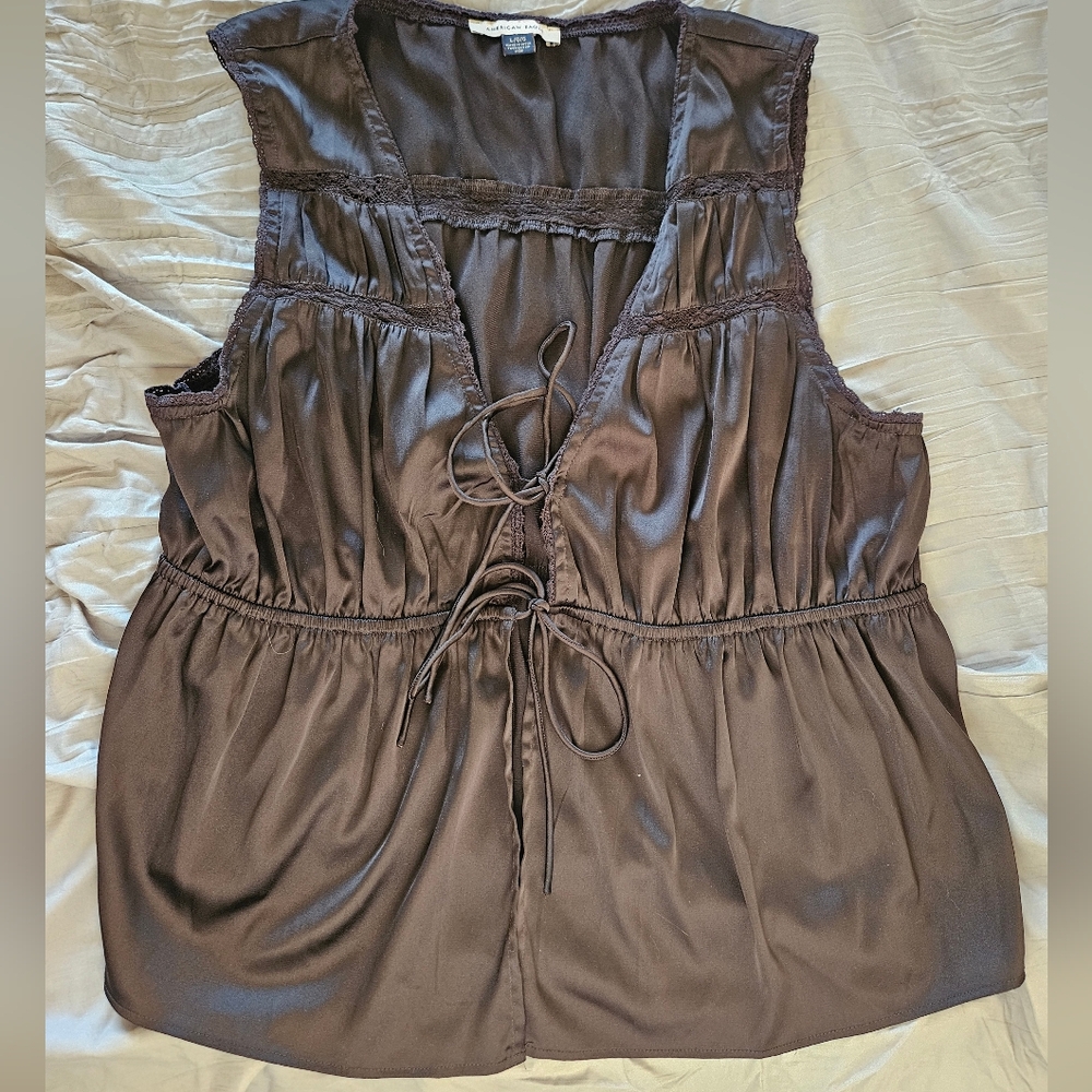 American Eagle Outfitters Dark Brown Top